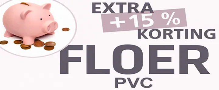 FLOER PVC vloeren 15% extra korting